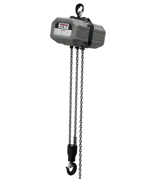 JET JT9-111500 1SS-1C-15, 1 Ton, 1Ph, 15‘ Lift, 115/230V, Prewired 230V Low Price