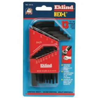 Eklind Tool 10113 13Pc. Inch Size Hex-L Key Set Short (1 ST) Last Chance