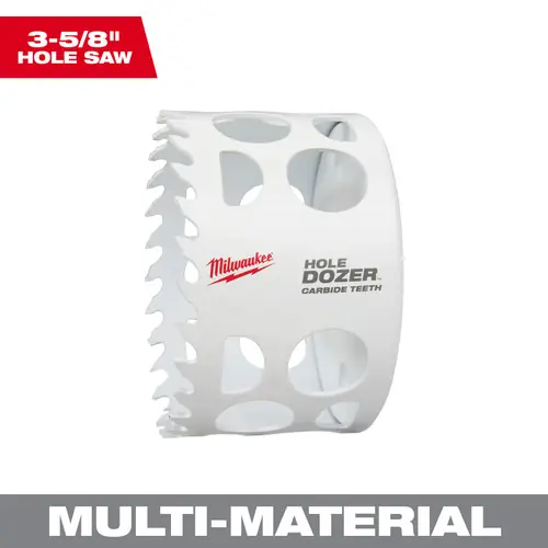 Holiday Sale Milwaukee Tool 49-56-0739 3-5/8" HOLE DOZER with Carbide Teeth Hole Saw