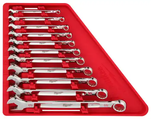 Certified Milwaukee Tool 48-22-9411 11pc SAE Combination Wrench Set