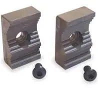 WILTON WL9-2908050AP Set Of Pipe Jaw Inserts W/ 2 Screws - 1780/80A, Boxed Instant Buy