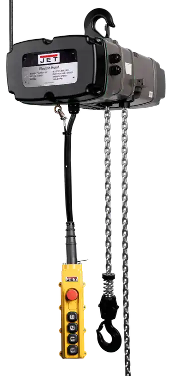 Free Returns JET JT9-144009 TS200-020 2T Electric Hoist 20‘ Lift 3PH 460V