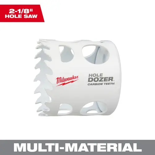 Milwaukee Tool 49-56-0722 2-1/8" HOLE DOZER with Carbide Teeth Hole Saw Fast Shipping