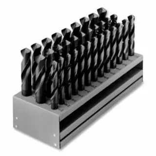 Seasonal Sale Chicago-Latrobe 69848 33Pc Set 1/2-1 S&D 1/2"Shk 3 Flats Blkox (1 ST)