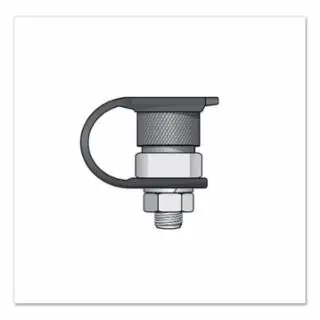 Popular Checkers FSQDB-DUD Warning Whip Quick Disconnect Mount Basefemale