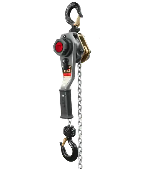 Sale JET JT9-376200 JLH-100WO-5, JLH Series 1 Ton Lever Hoist, 5‘ Lift with Overload Protection