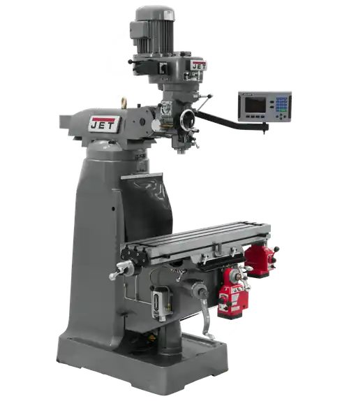 New Arrival JET JT9-690161 JTM-1 Mill With ACU-RITE 203 DRO With X and Y-Axis Powerfeeds