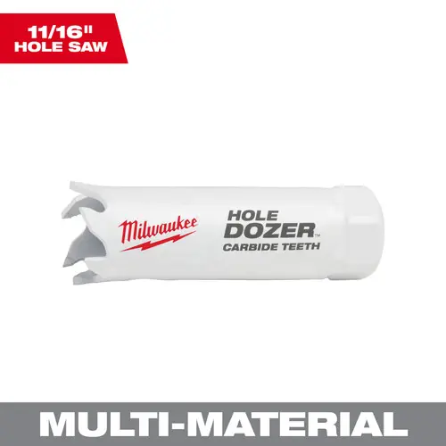Reduced Price Milwaukee Tool 49-56-0700 11/16" HOLE DOZER with Carbide Teeth Hole Saw