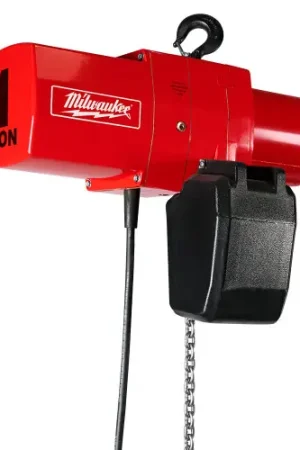 Secure Checkout Milwaukee Tool 9568 1 Ton Electric Chain Hoist