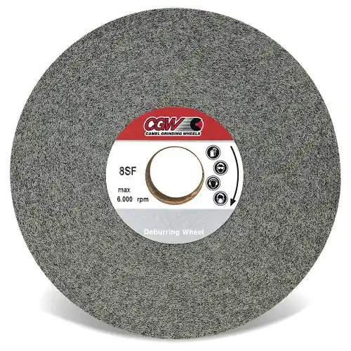 CGW Abrasives 70143 8 x 1 x 3 8Amedium Convolute Whls, 2 Pack Low Price
