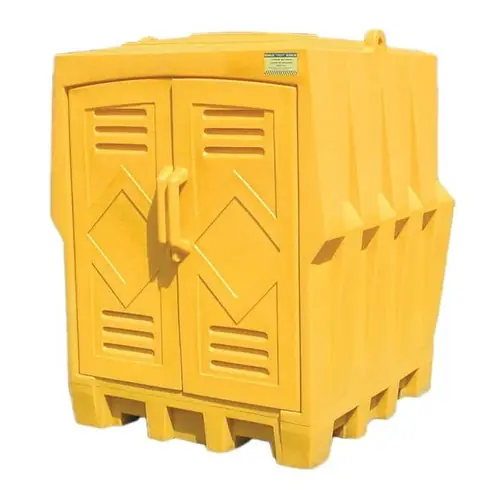 Eagle 1649 4 Drum Poly Storage Building Brand New