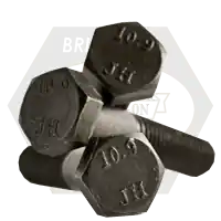 M8-1.25 x 65 mm Hex Cap Screws, Metric Class 10.9, Plain Finish, Partial Thread, Coarse (UNC), Alloy Steel, DIN 931 / ISO 4014, Qty 75 Factory Price
