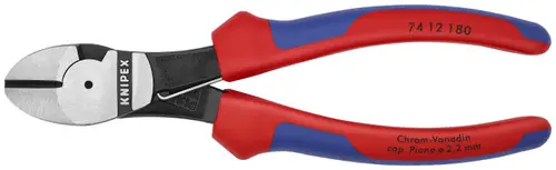 Knipex 74 12 180 High Leverage Diagonal Cutters-Spring, 7 1/4" Nominal Length Best Price