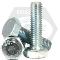 M16-1.50 x 85 mm Hex Cap Screws, Metric Class 10.9, Zinc Cr+3 Bake, Partial Thread, Fine (UNF), Alloy Steel, DIN 960, Qty 25 Price Drop