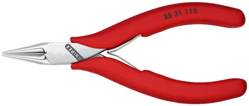 Knipex 35 31 115 Electronics Pliers-Round Tips, 4 1/2" Nominal Length New Release