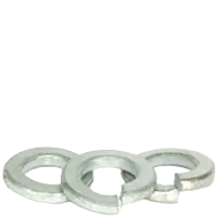 M2 Split Lock Washers, Zinc-Blue Cr+3, Thru-Hardened, DIN127B, Qty 5000 High Quality