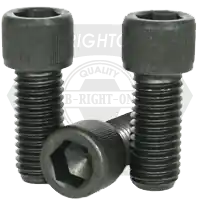 1"-8 x 2 3/4" Socket Head Cap Screws, 1936 Series, Thermal Black Oxide, Full Thread, Coarse (UNC), Alloy Steel, Qty 10 Shop Now