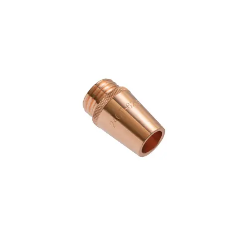 24Ct-62S 5/8" Course Thread, 1/8" Recess Copper MIG Nozzle MIG Nozzle - Tweco Style Coarse Thread 1/8" Recess Discount