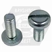 Trending M2-0.40 x 5 mm Machine Screws, Slotted Pan Head, Metric Class 4.8, Zinc Cr+3, DIN 85, Qty 4000