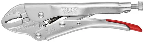 Hot Deal Knipex 41 04 180 Grip Pliers-Round Jaws, 7 1/4" Nominal Length