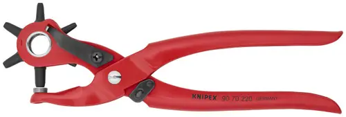 Low Price Knipex 90 70 220 SB Revolving Punch Pliers