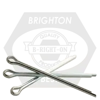 5/32" x 1 1/2" Cotter Pins, E x tended Prong Square Cut, Zinc Cr+3, Qty 100 Buy Online