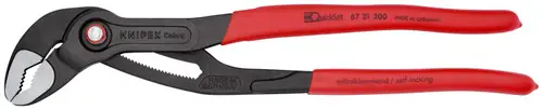Genuine Knipex 87 21 300 SBA Cobra QuickSet Water Pump Pliers, 12" Nominal Length