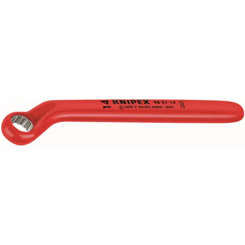 Knipex 98 01 9/16" Offset Box Wrench-1000V Insulated 9/16", 7 3/4" Nominal Length Limited Offer