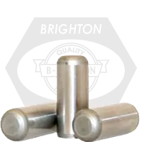 1/8" x 3/8" Dowel Pins, Oversize (.001), Through Harened, Plain Finish, Alloy Steel, Qty 100 Special Discount