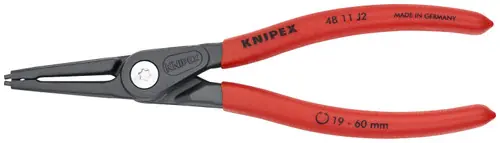 Knipex 48 11 J2 Internal Precision Snap Ring Pliers, 7 1/4" Nominal Length Time-Limited