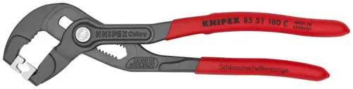 Knipex 85 51 180 C Hose Clamp Pliers for Click Clamps, 7 1/4" Nominal Length Next Day Delivery