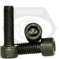 Flash Sale M8-1.25 x 175 mm Socket Head Cap Screws, Metric Class 12.9, Thermal Black Oxide, Partial Thread, Coarse (UNC), ISO 4762 / DIN 912, Qty 25