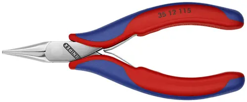 Sale Knipex 35 12 115 Electronics Pliers-Flat Tips, 4 1/2" Nominal Length