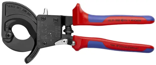 Next Day Delivery Knipex 95 31 250 SBA Ratcheting Cable Cutters, 10" Nominal Length