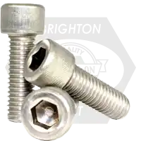 Last Chance 3/8"-16 x 5" Socket Head Cap Screws, 316 Stainless Steel, Partial Thread, Qty 25