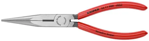 Reduced Price Knipex 26 11 200 SBA Long Nose Pliers with Cutter, 8" Nominal Length