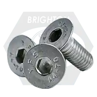 Final Sale M16-2.00 x 90 mm Flat Head Socket Cap Screws, 316 Stainless Steel A4, Partial Thread, Coarse (UNC), Qty 25