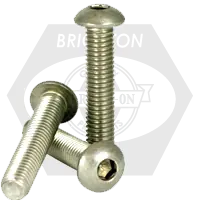 M3-0.50 x 4 mm Button Head Socket Cap Screws, 18-8 Stainless Steel A2, Full Thread, Coarse (UNC), Qty 100 Reduced Price