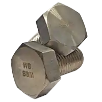 1 1/4"-7 x 6 1/2" 316 Stainless Steel B8M Heavy Hex Head Cap Screw, ASTM A193 Class 1, Partially Threaded, Qty 6 New Release