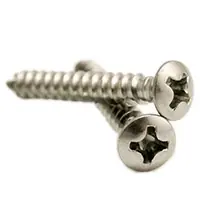 14-10 x 1" Self-Tapping Screws, Phillips Oval Head, Type A, 316 Stainless Steel, Full Thread, Qty 500 Seasonal Sale