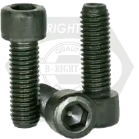1 3/8"-6 x 18" Socket Head Cap Screws, Thermal Black Oxide, Partial Thread, Coarse (UNC), Alloy Steel, Qty 1 Must Have