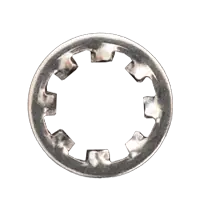 Affordable 2 Internal Tooth Lock Washers, 400 Series Stainless Steel, Qty 500