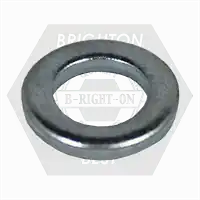 M18 Small Flat Washers, Zinc Cr+3, DIN 433, Qty 250 Limited Offer