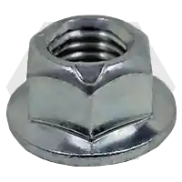 M16-2.00 Hex Flange Top Lock Nuts, Metric Class 10, Zinc Cr+3, Coarse (UNC), DIN 6927/DIN EN 1664, Qty 50 Trending