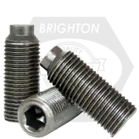 10-24 x 1 1/2" Socket Set Screws, 1/2 Dog Point, Black Oxide, Coarse (UNC), Alloy Steel, Qty 100 Express Delivery