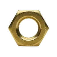Buy Today 3/4"-10 Brass Hex Jam Nut (Inch), Qty 50