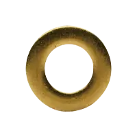 Special Discount M10 Metric Flat Washers, Brass, DIN 125A, Qty 500