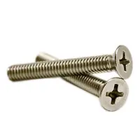 Popular 6-32 x 3/4" Machine Screws, Phillips Flat Head, 316 Stainless Steel, Full Thread, Qty 1000