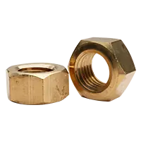 M8-1.25 Metric Brass Hex Nut, DIN 934, Qty 400 Popular