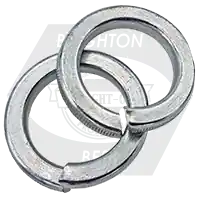 Best Price M5 Hi-Collar Lock Washers, Zinc Cr+3, DIN 7980, Qty 30000